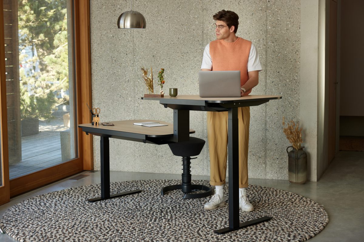 Aeris Active Office Desk Rückgrat